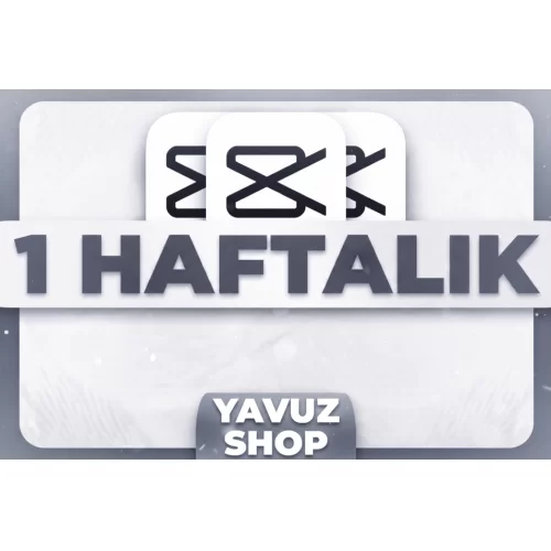  Capcut Pro ⭐ 7 Günlük OTO TESLİM